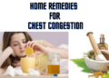 Home Remedies for Chest Congestion