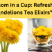 "Blossom in a Cup: Refreshing  Dandelions Tea Elixirs"